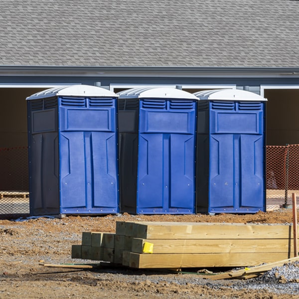 can i customize the exterior of the portable toilets with my event logo or branding in Starbuck Minnesota